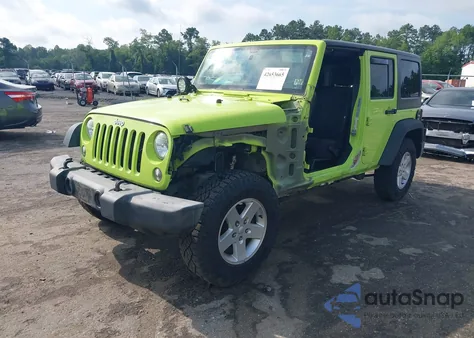 2016 Jeep Wrangler Unlimited Sport из США, поврежденный, VIN 1C4BJWDG7GL304080